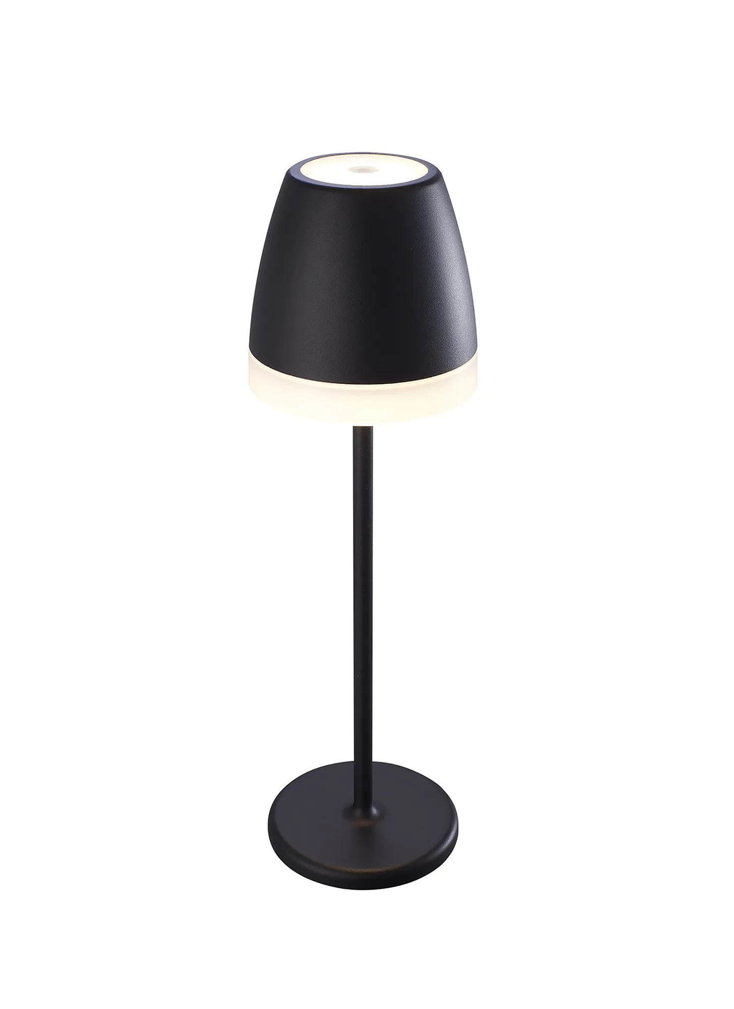 M7115  K3 Rechargeable Battery Operated  Lantern, 2W LED, 3000K, 155lm, IP54, USB Charging Cable Included, Black, 3yrs Warranty